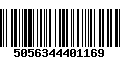 Código de Barras 5056344401169