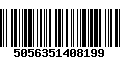 Código de Barras 5056351408199