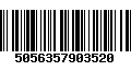 Código de Barras 5056357903520