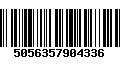 Código de Barras 5056357904336