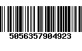 Código de Barras 5056357904923