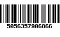 Código de Barras 5056357906866