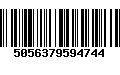 Código de Barras 5056379594744