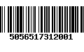 Código de Barras 5056517312001