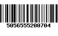 Código de Barras 5056555200704