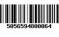 Código de Barras 5056594800064