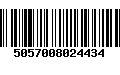 Código de Barras 5057008024434