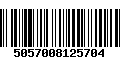 Código de Barras 5057008125704