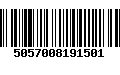 Código de Barras 5057008191501