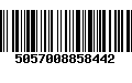 Código de Barras 5057008858442