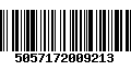 Código de Barras 5057172009213