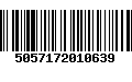 Código de Barras 5057172010639