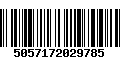 Código de Barras 5057172029785