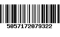 Código de Barras 5057172079322