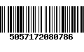 Código de Barras 5057172080786