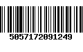 Código de Barras 5057172091249