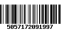 Código de Barras 5057172091997