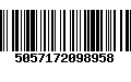 Código de Barras 5057172098958