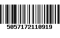 Código de Barras 5057172110919