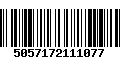 Código de Barras 5057172111077