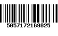 Código de Barras 5057172169825