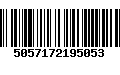 Código de Barras 5057172195053