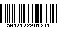 Código de Barras 5057172201211