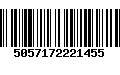 Código de Barras 5057172221455