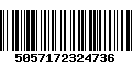 Código de Barras 5057172324736