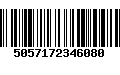 Código de Barras 5057172346080