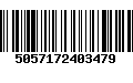 Código de Barras 5057172403479