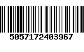 Código de Barras 5057172403967