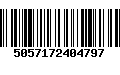 Código de Barras 5057172404797