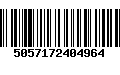 Código de Barras 5057172404964