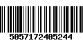 Código de Barras 5057172405244
