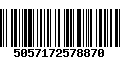 Código de Barras 5057172578870