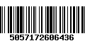 Código de Barras 5057172606436