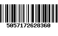 Código de Barras 5057172628360