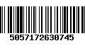 Código de Barras 5057172630745