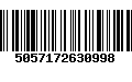 Código de Barras 5057172630998