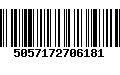 Código de Barras 5057172706181