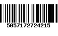 Código de Barras 5057172724215