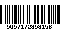 Código de Barras 5057172858156