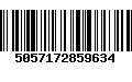 Código de Barras 5057172859634