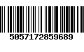 Código de Barras 5057172859689