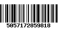 Código de Barras 5057172859818