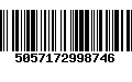 Código de Barras 5057172998746