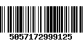 Código de Barras 5057172999125