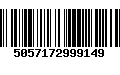 Código de Barras 5057172999149