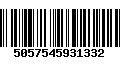 Código de Barras 5057545931332